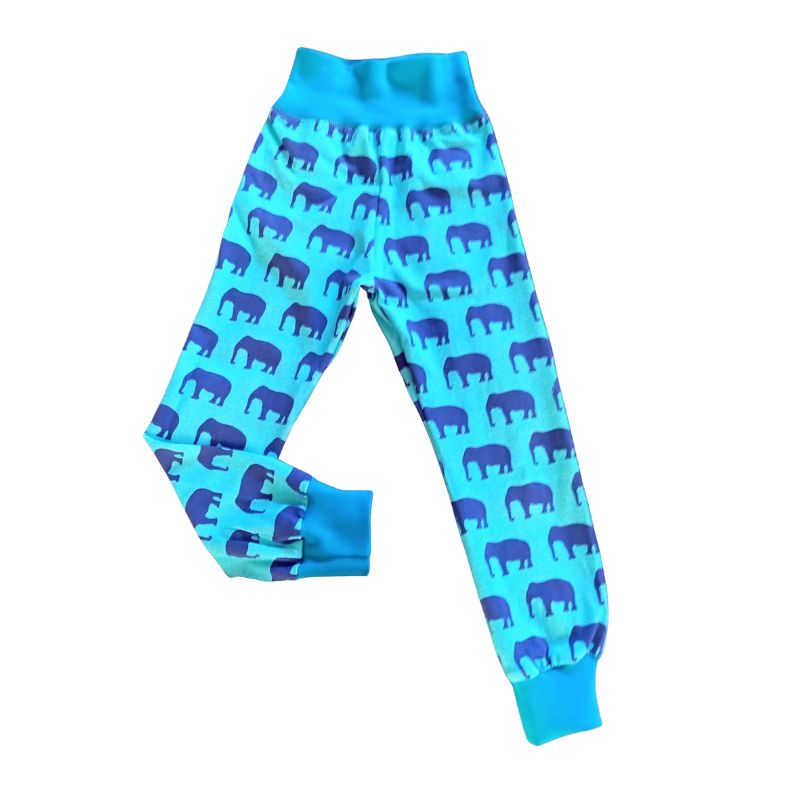 NIKOLEX Dětské legíny, vzor slon, vel. 104/116