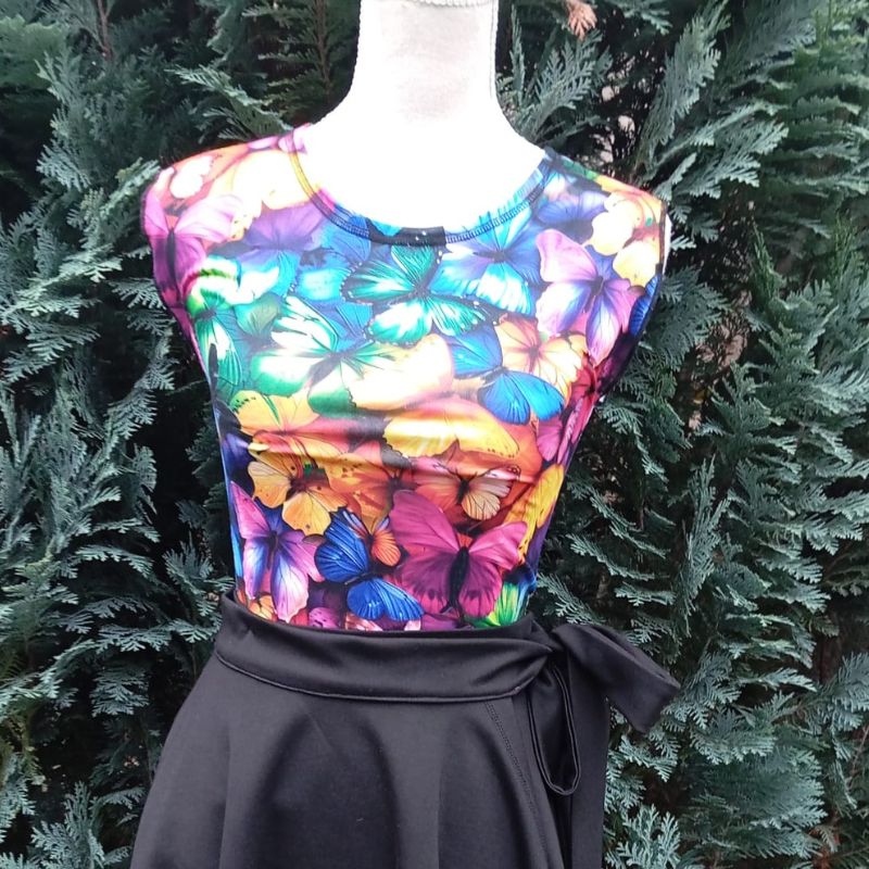 Dámský motýlí top