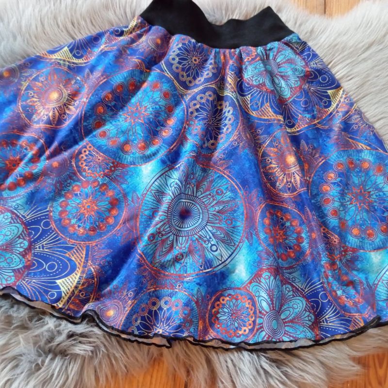Dívčí letní sukně Mandaly silky, vel. 8-10 let