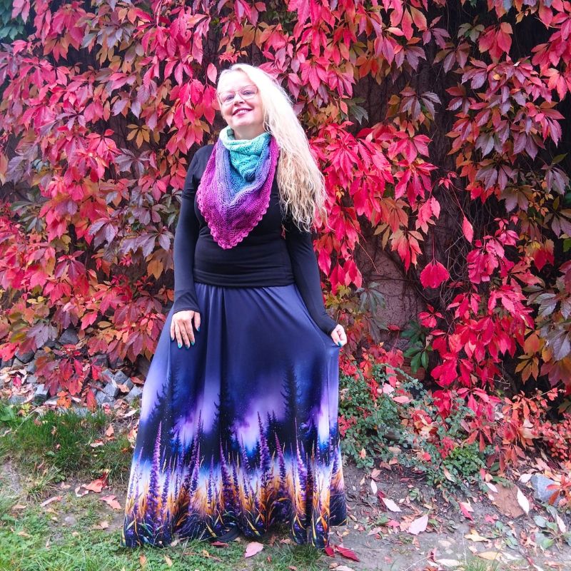 Dámská dlouhá maxi sukně Ferra - Magic, vel. S/L