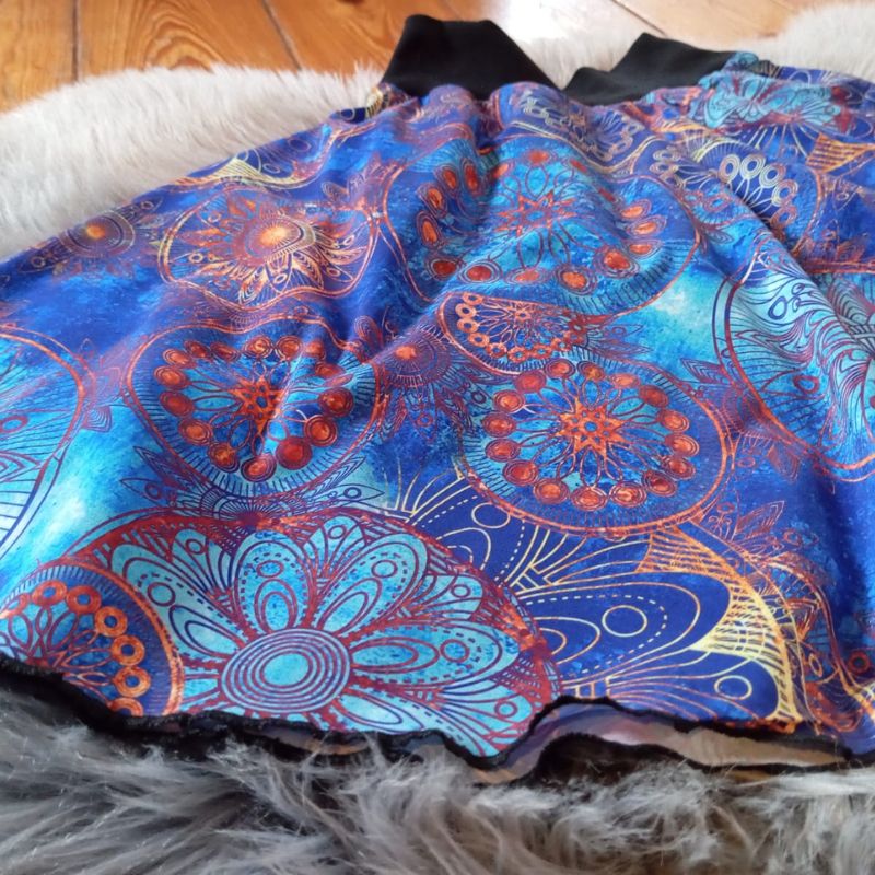 Dívčí letní sukně Mandaly silky, vel. 8-10 let