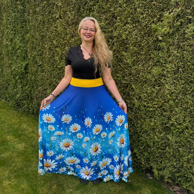 Dámská maxi sukně Kopretiny Venezia vel. L/XL